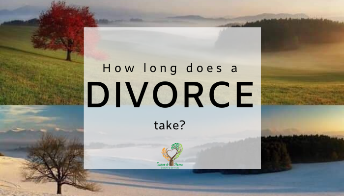 How long does divorce take with Seasons of Divorce, Shari Frasure, Divorce Coach